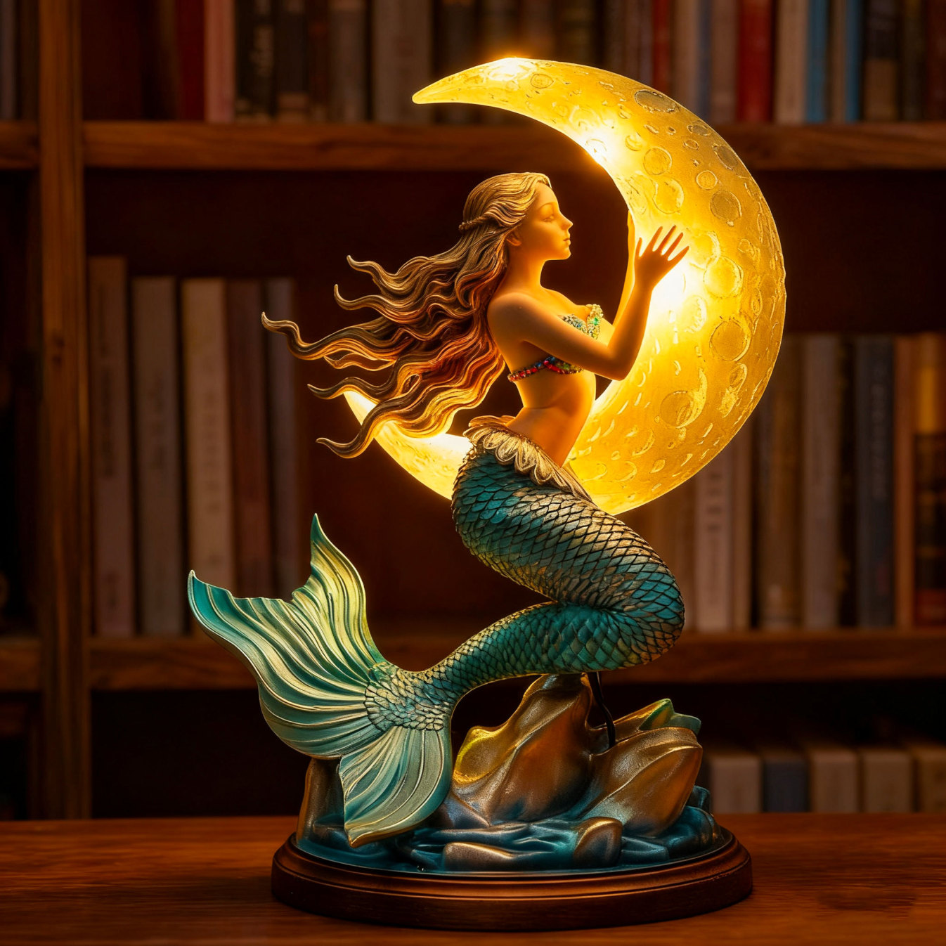 🧜‍♀️Moonlight Mermaid Night Light