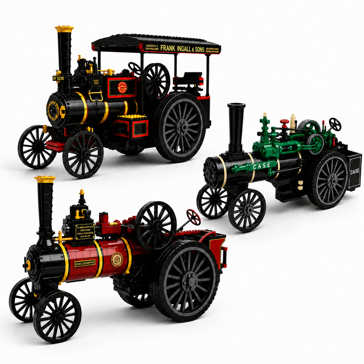 Steam Heritage Collection — Vintage Steam Engine Building Sets