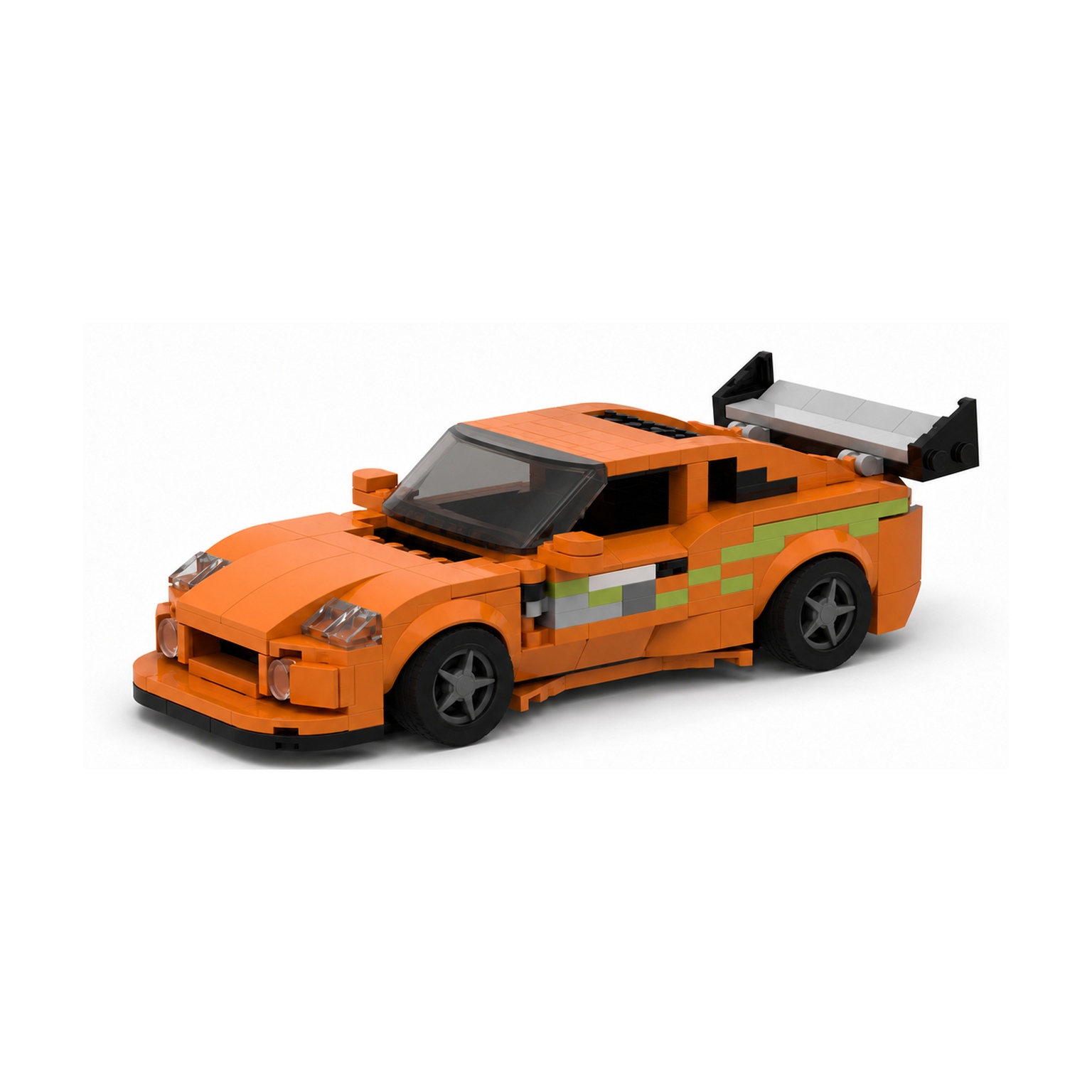 Orange JDM Legend Building Set