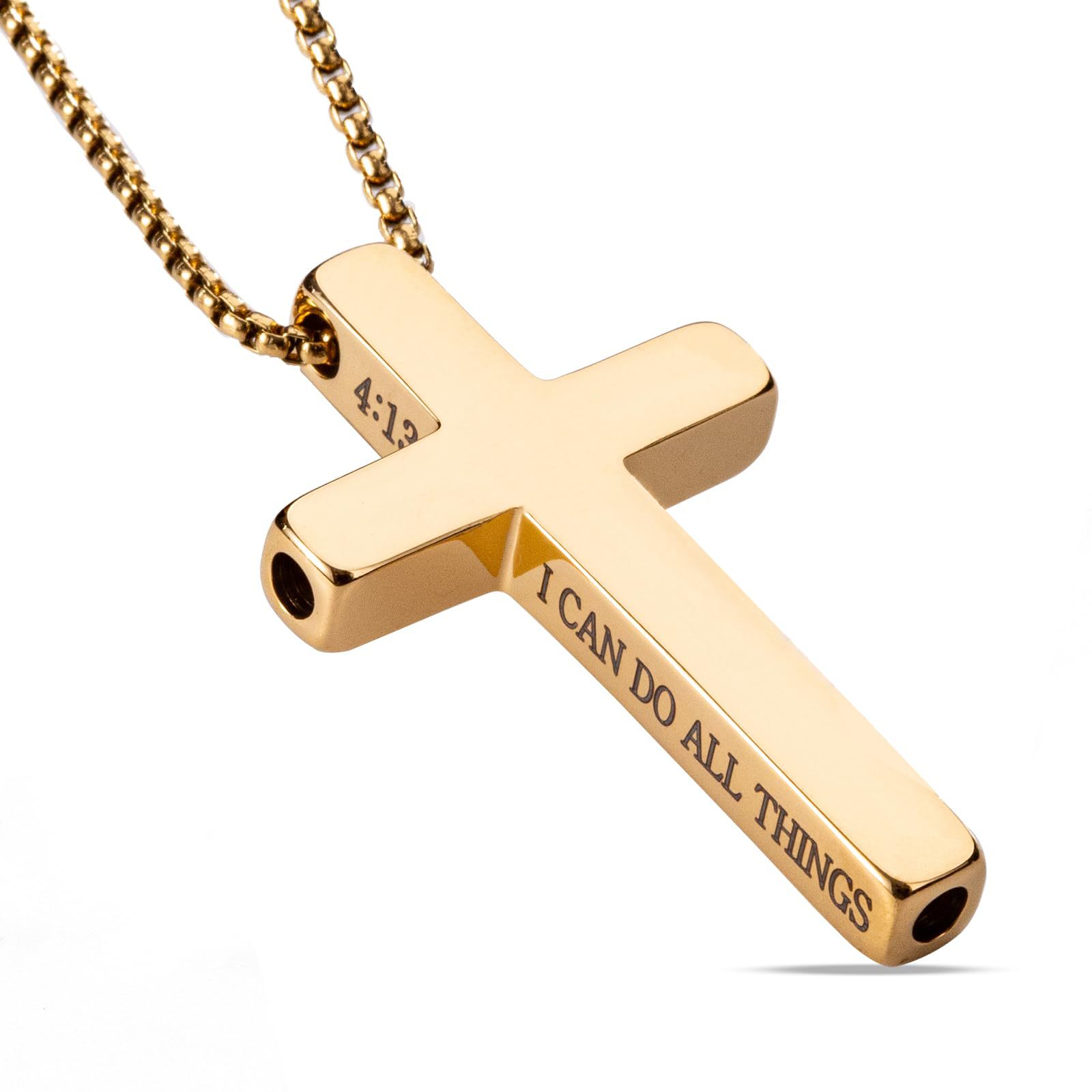 Decompression Cross necklace, breathing meditation