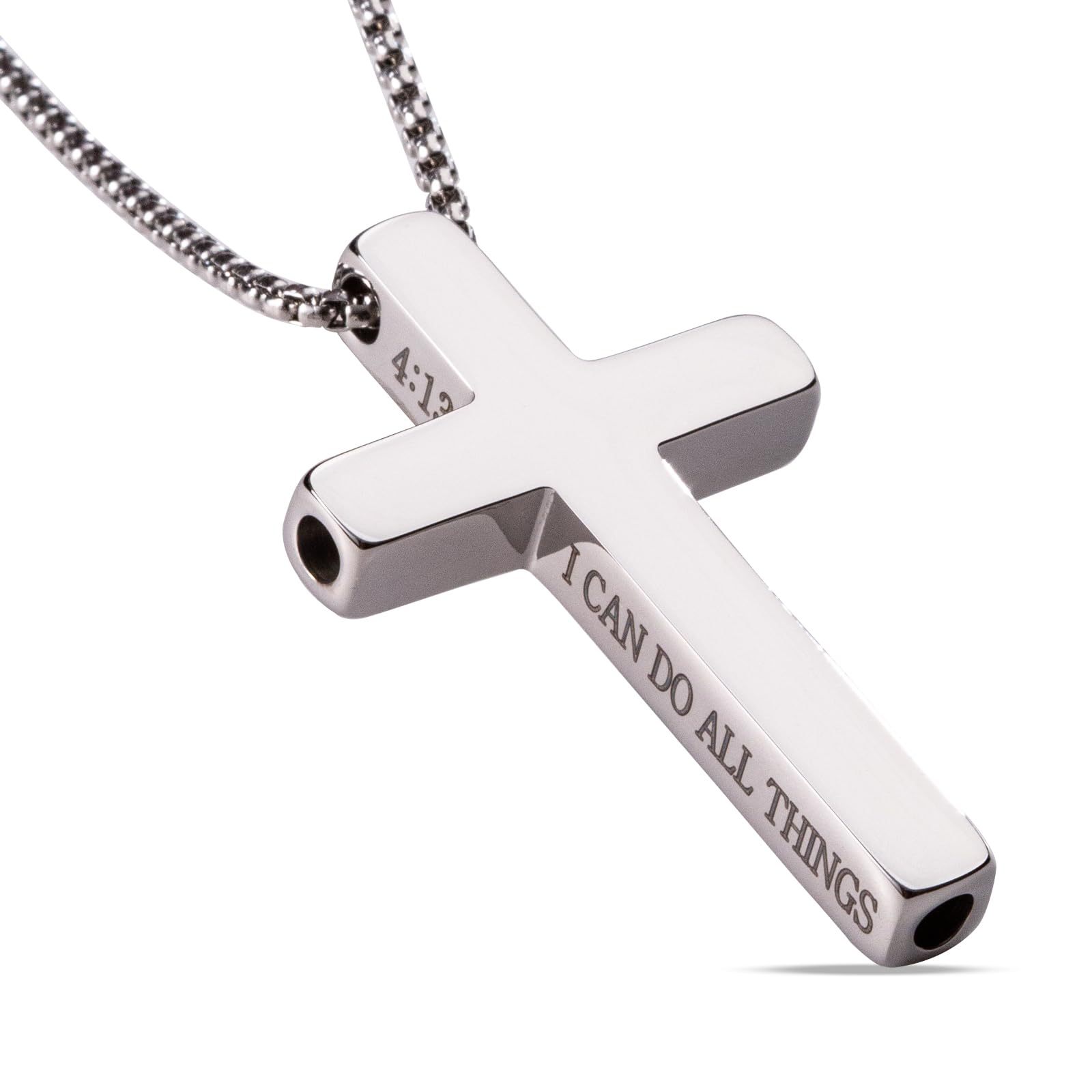 Decompression Cross necklace, breathing meditation