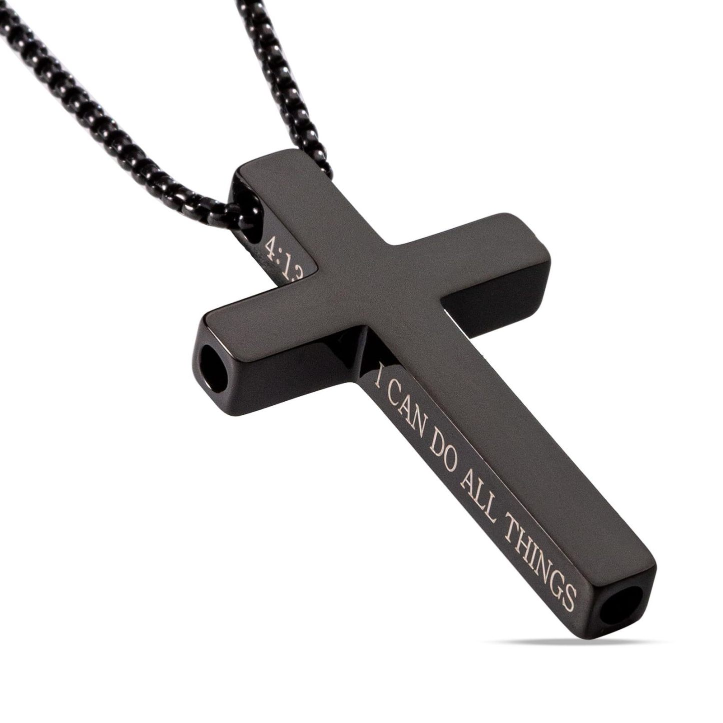 Decompression Cross necklace, breathing meditation