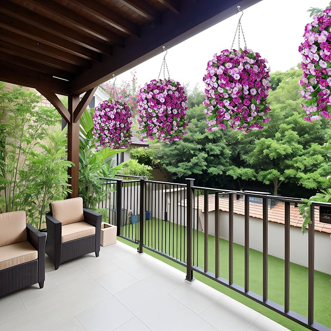 🔥✨Perfect home garden decoration – 🌺hanging morning glory