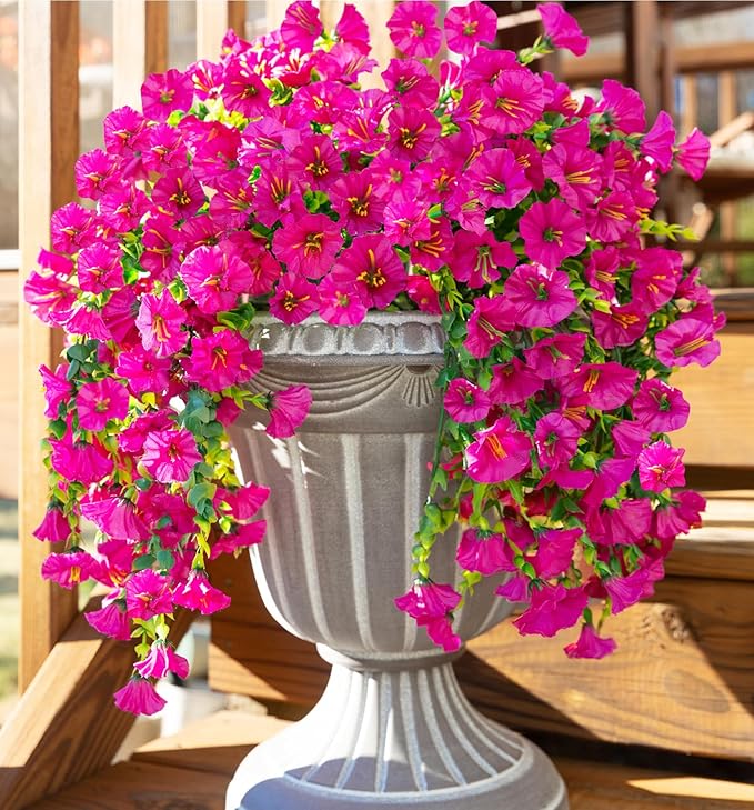🔥✨Perfect home garden decoration – 🌺hanging morning glory