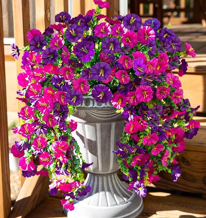 🔥✨Perfect home garden decoration – 🌺hanging morning glory