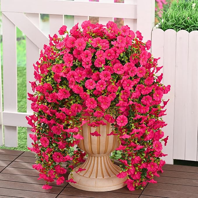 🔥✨Perfect home garden decoration – 🌺hanging morning glory