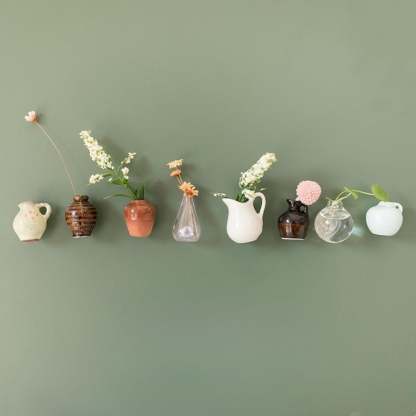 🌸Cute Plant Ceramic Vase Fridge Magnets