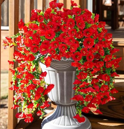 🔥✨Perfect home garden decoration – 🌺hanging morning glory