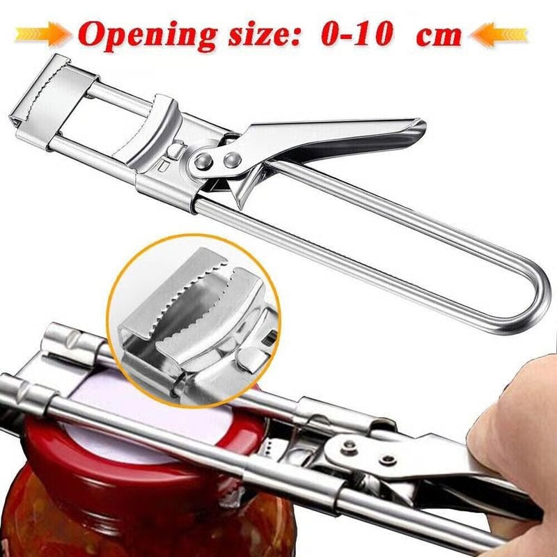 Adjustable Stainless Steel Jar Opener