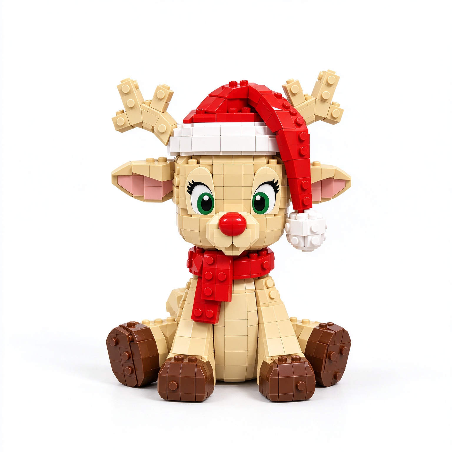 Christmas Reindeer Building Block Set 🦌🎅