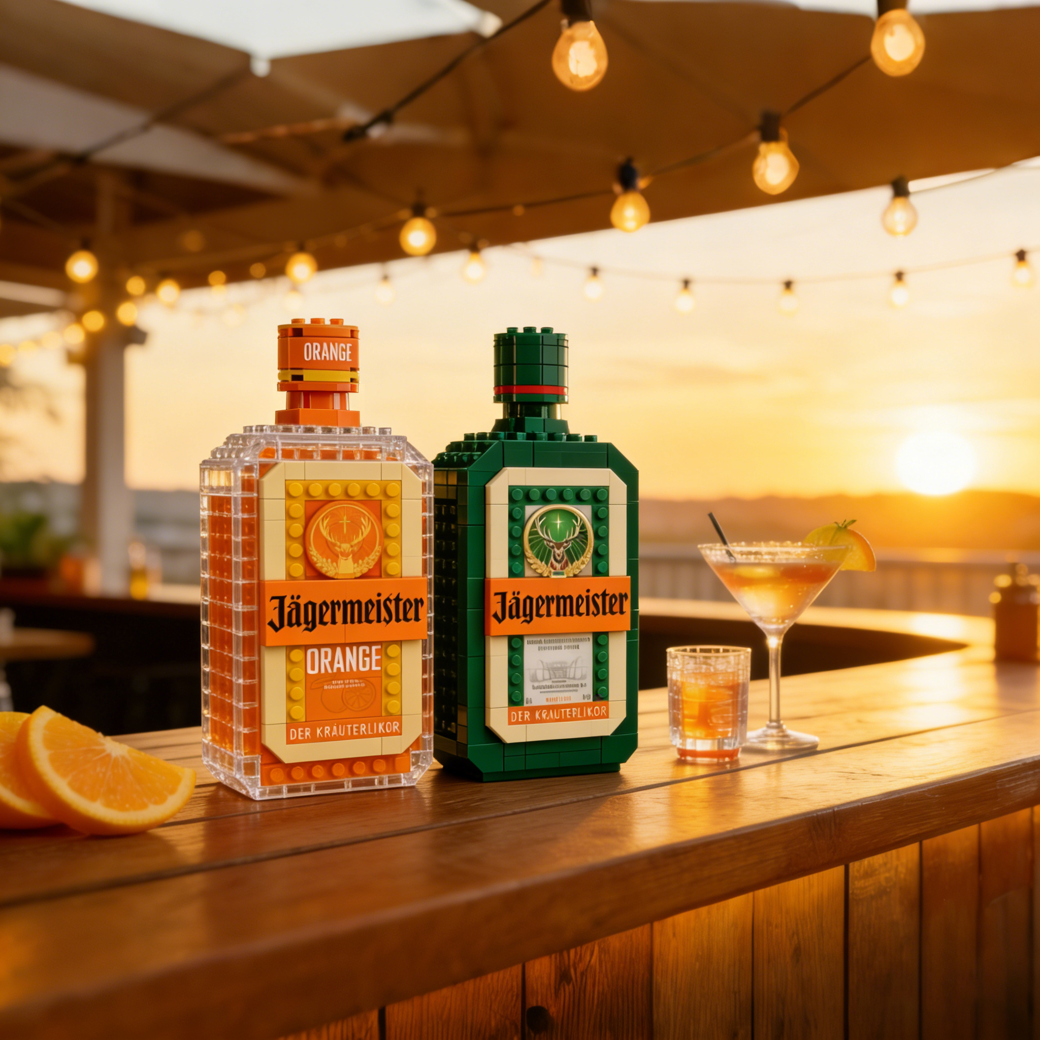 🍋‍🟩🍊Classic & Orange – Jägermeister Brick Series