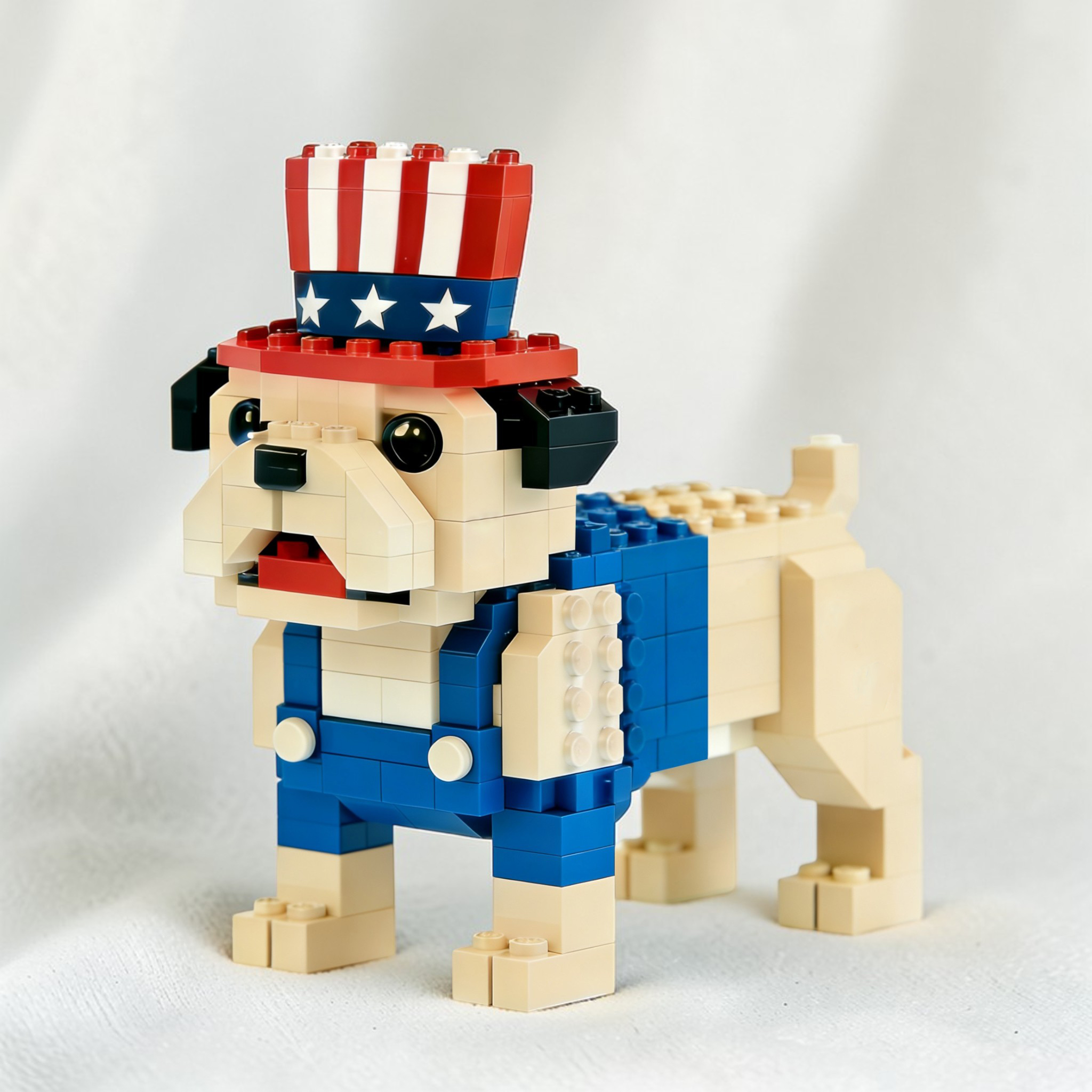 🦴Limited 250th Anniversary Bulldog Building Blocks