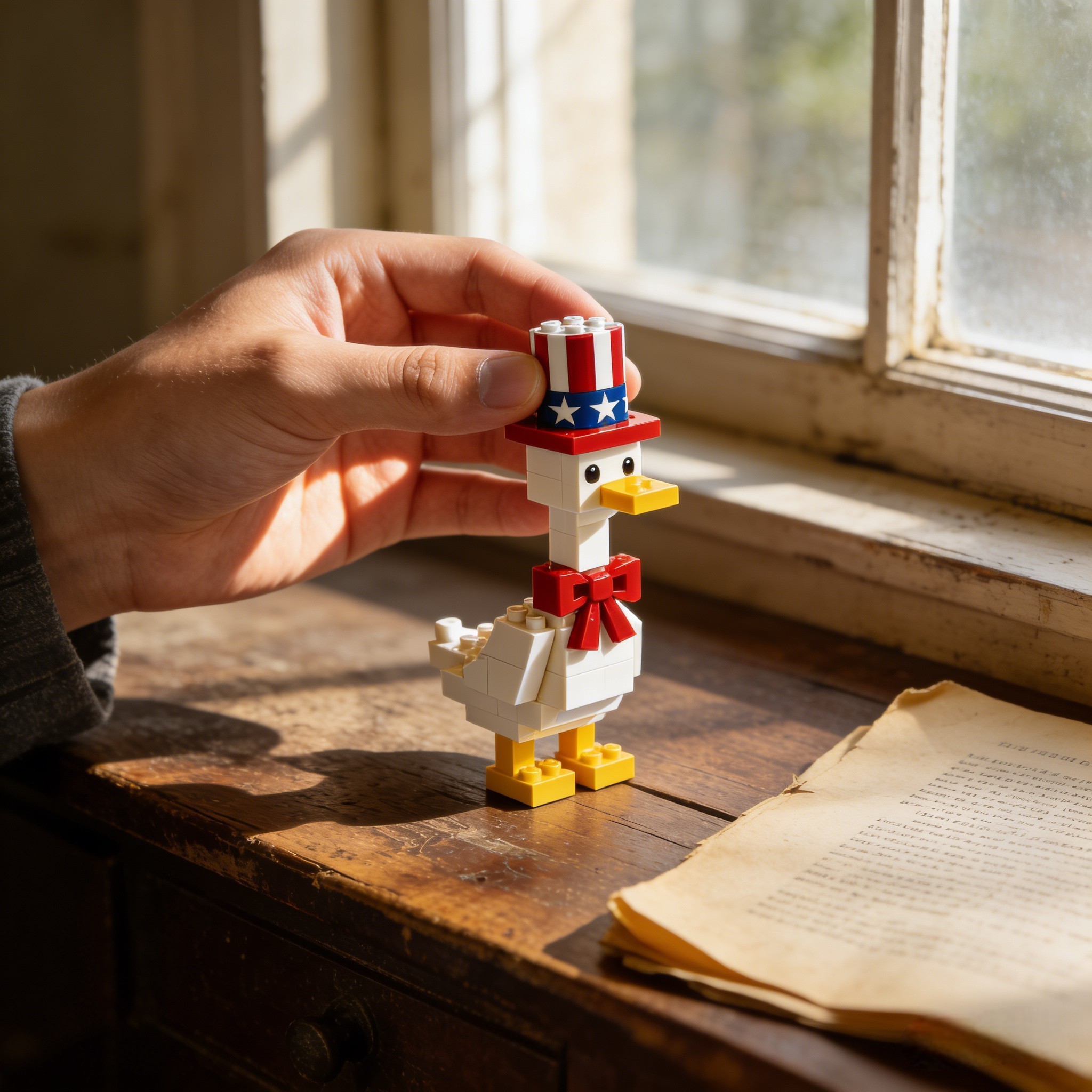 🪿AmeriDuck Building Block Set of 4