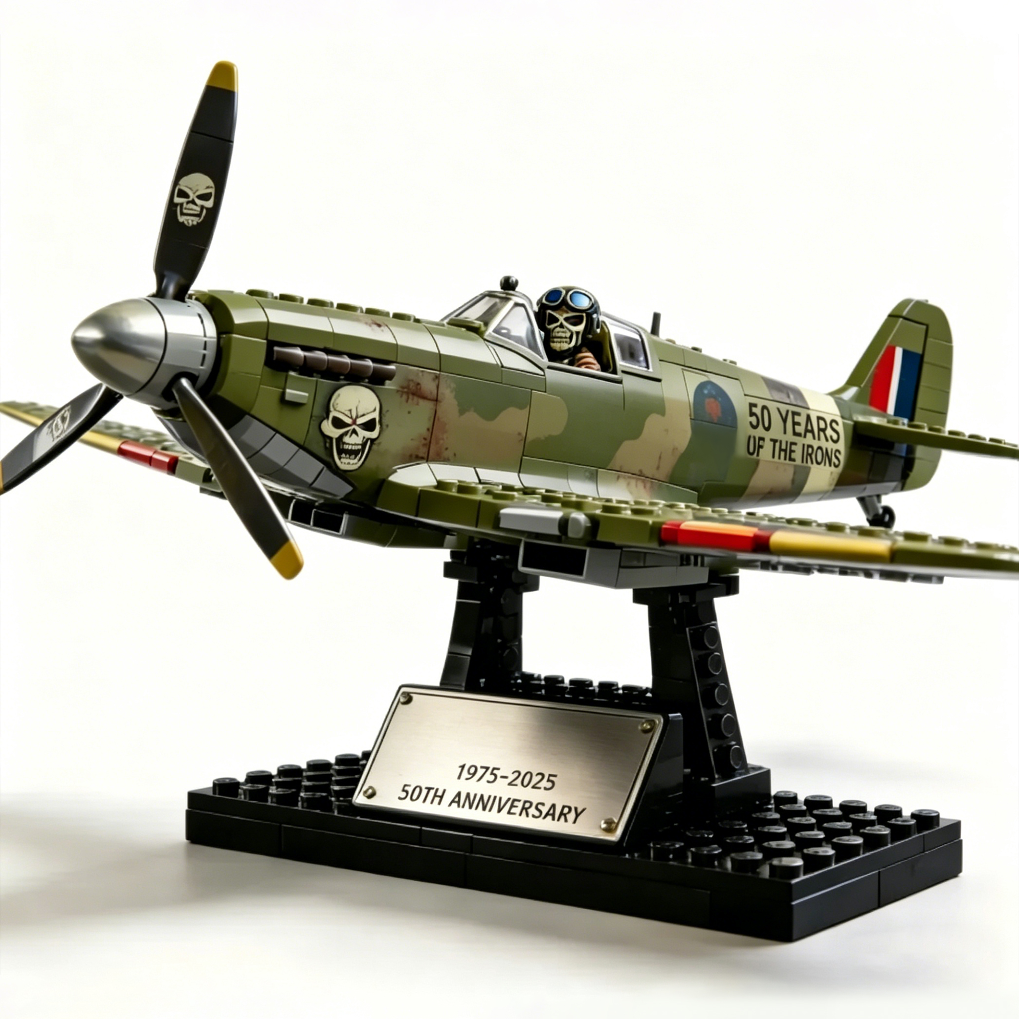 Heavy Metal 50th Anniversary Limited Edition Fighter Aircraft Brick Set✈️🔥