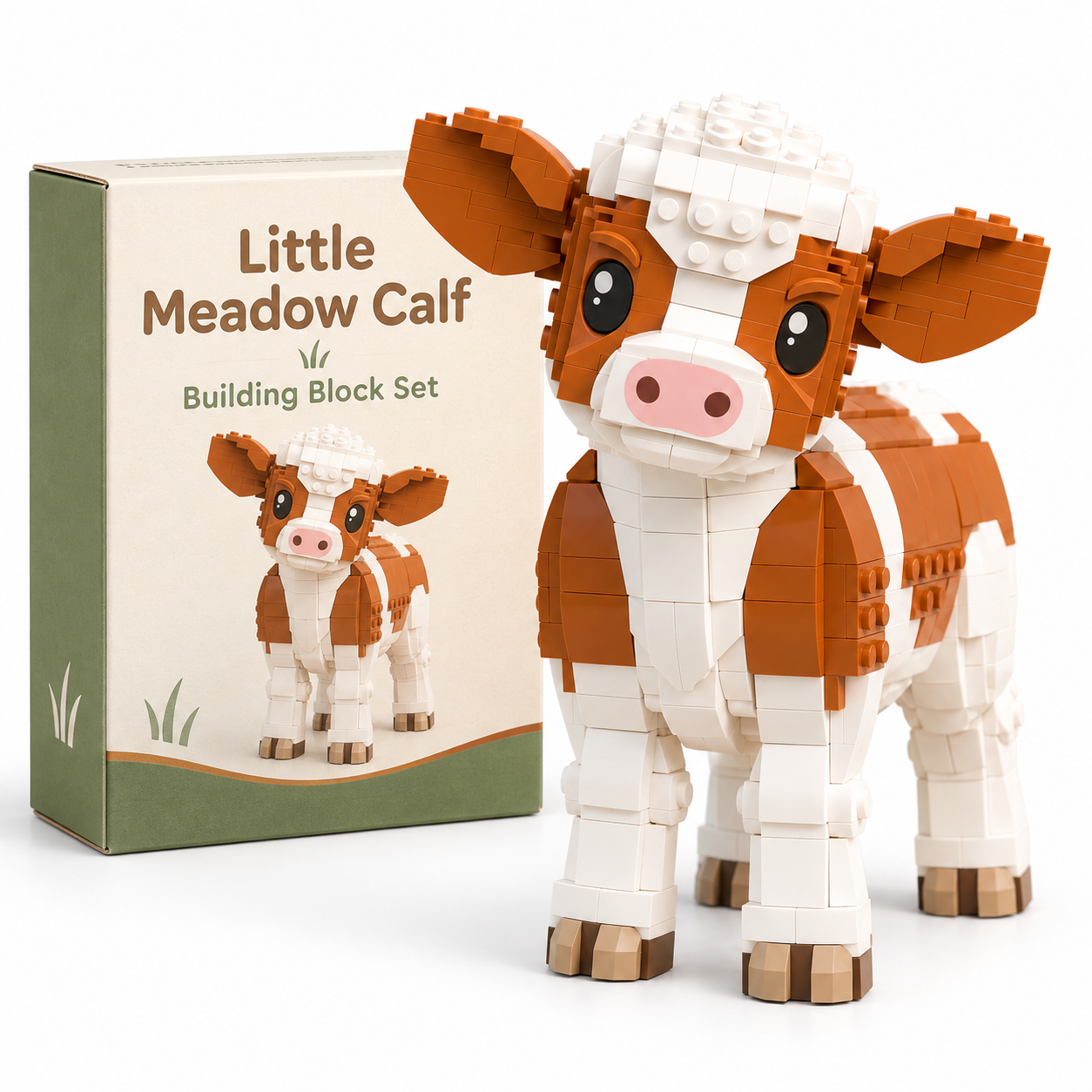Little Meadow Calf Building Block Set 🐮