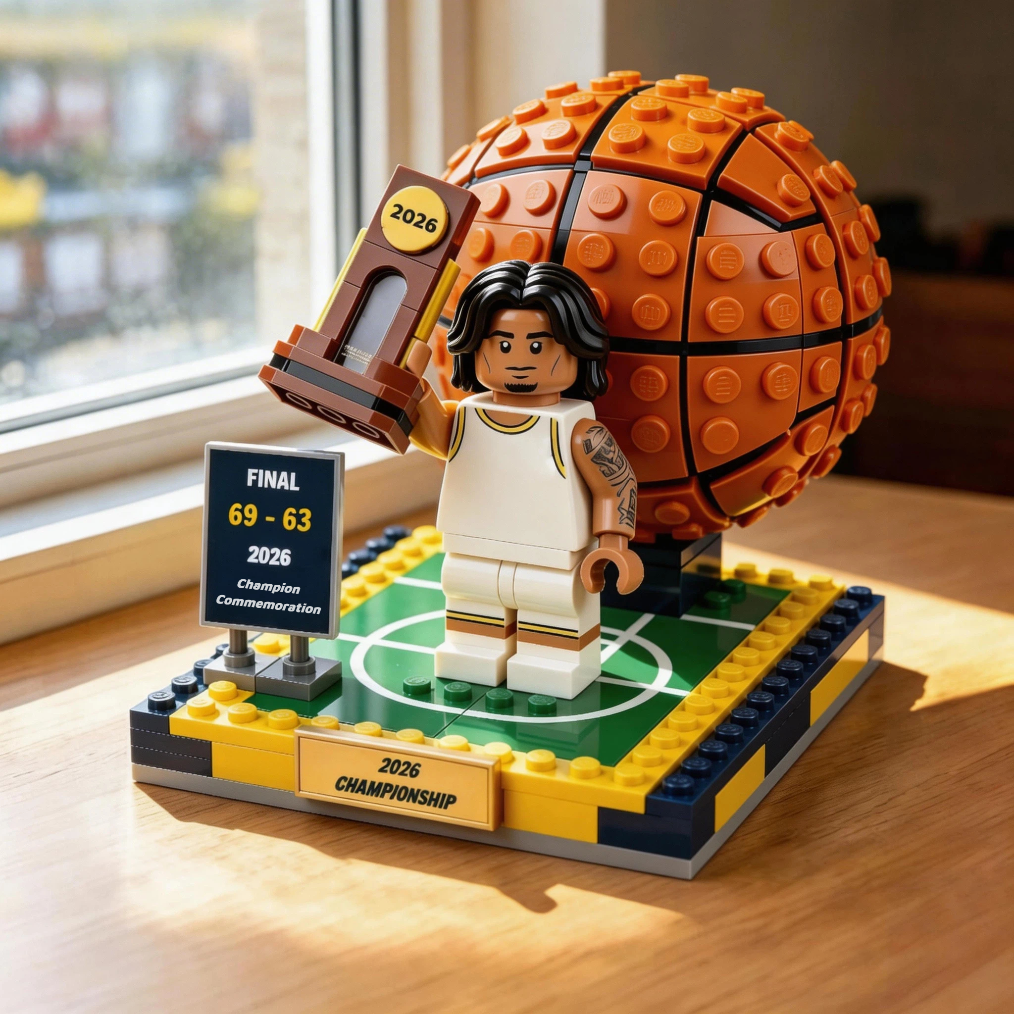 The Final Shot 🏀 | 2026 Championship Victory Building Set