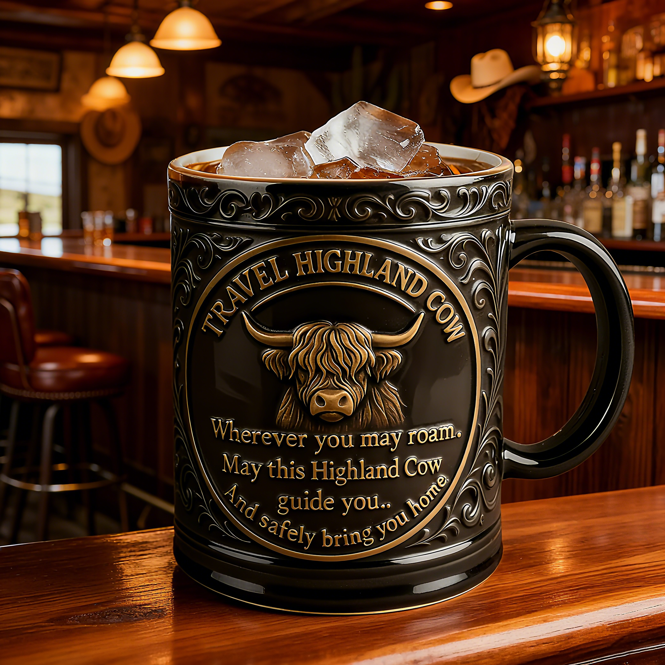 🐂Travel Highland Cow Mug(𝐋𝐮𝐜𝐚𝐬 𝐇𝐚𝐥𝐞 𝐇𝐚𝐧𝐝𝐦𝐚𝐝𝐞®)