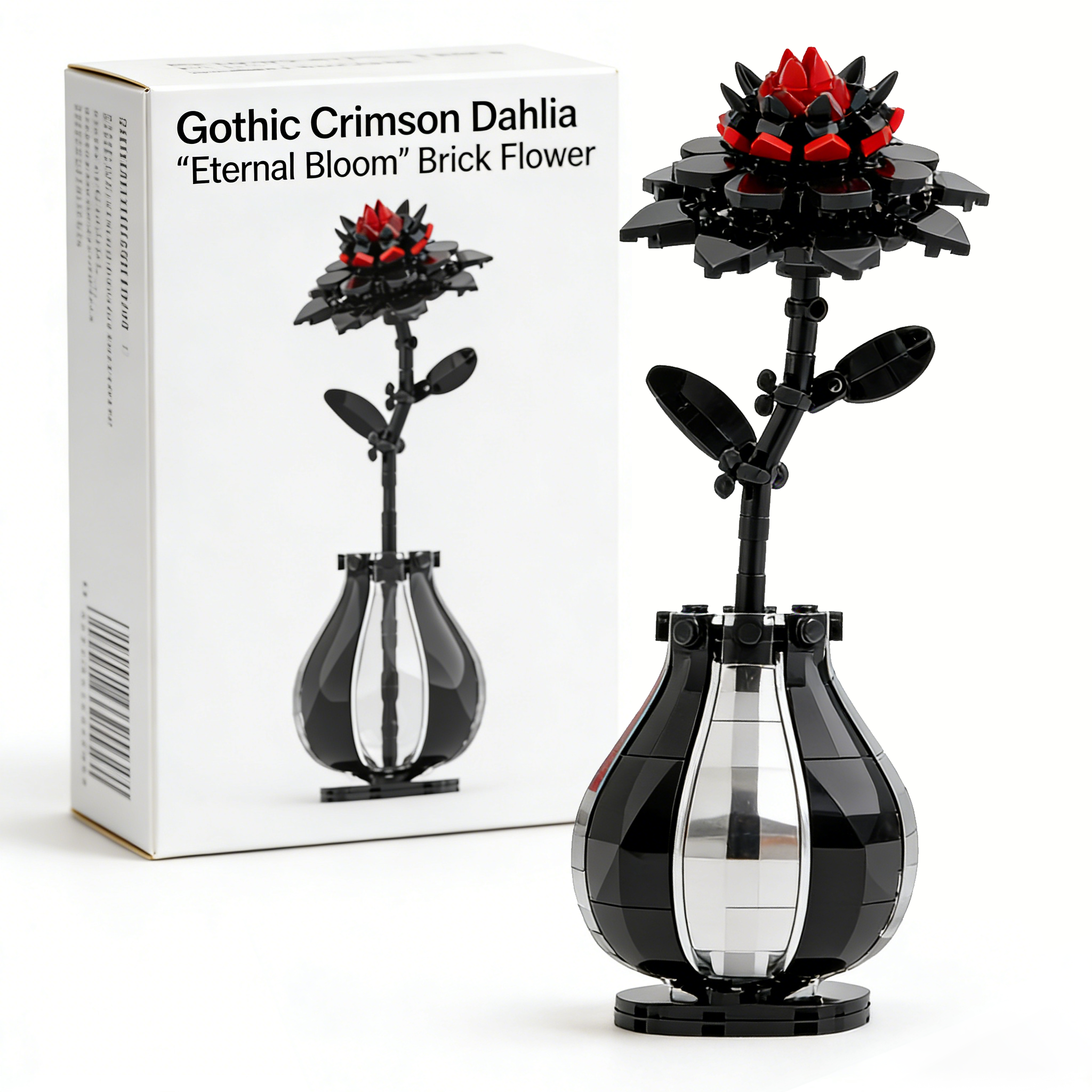 🏆NEW YEAR 49% OFF - 🌹🖤Midnight Rose – Gothic 2026 Limited Edition Brick Set
