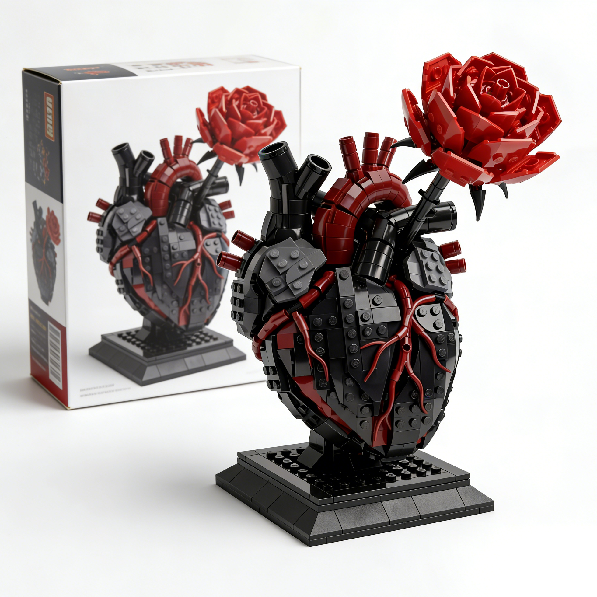 🏆NEW YEAR 49% OFF - 🌹🖤Midnight Rose – Gothic 2026 Limited Edition Brick Set