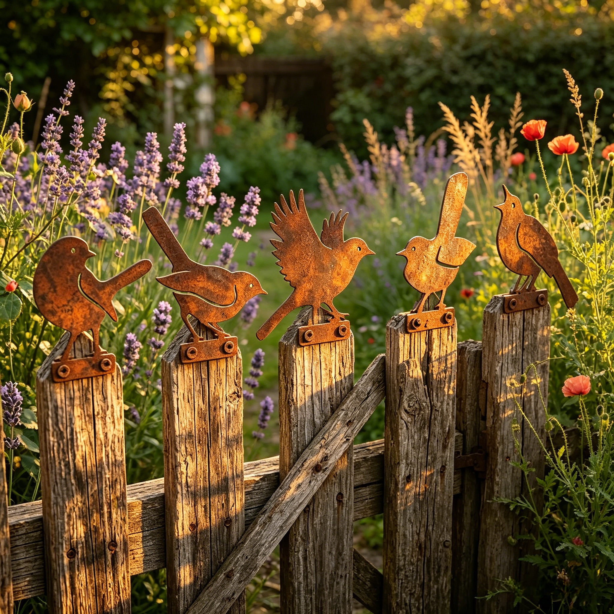 🔥Last Day 50% OFF - 5-Piece Lifelike Rusty Metal Bird Silhouettes Garden Art(𝐋𝐮𝐜𝐚𝐬 𝐇𝐚𝐥𝐞 𝐇𝐚𝐧𝐝𝐦𝐚𝐝𝐞®)