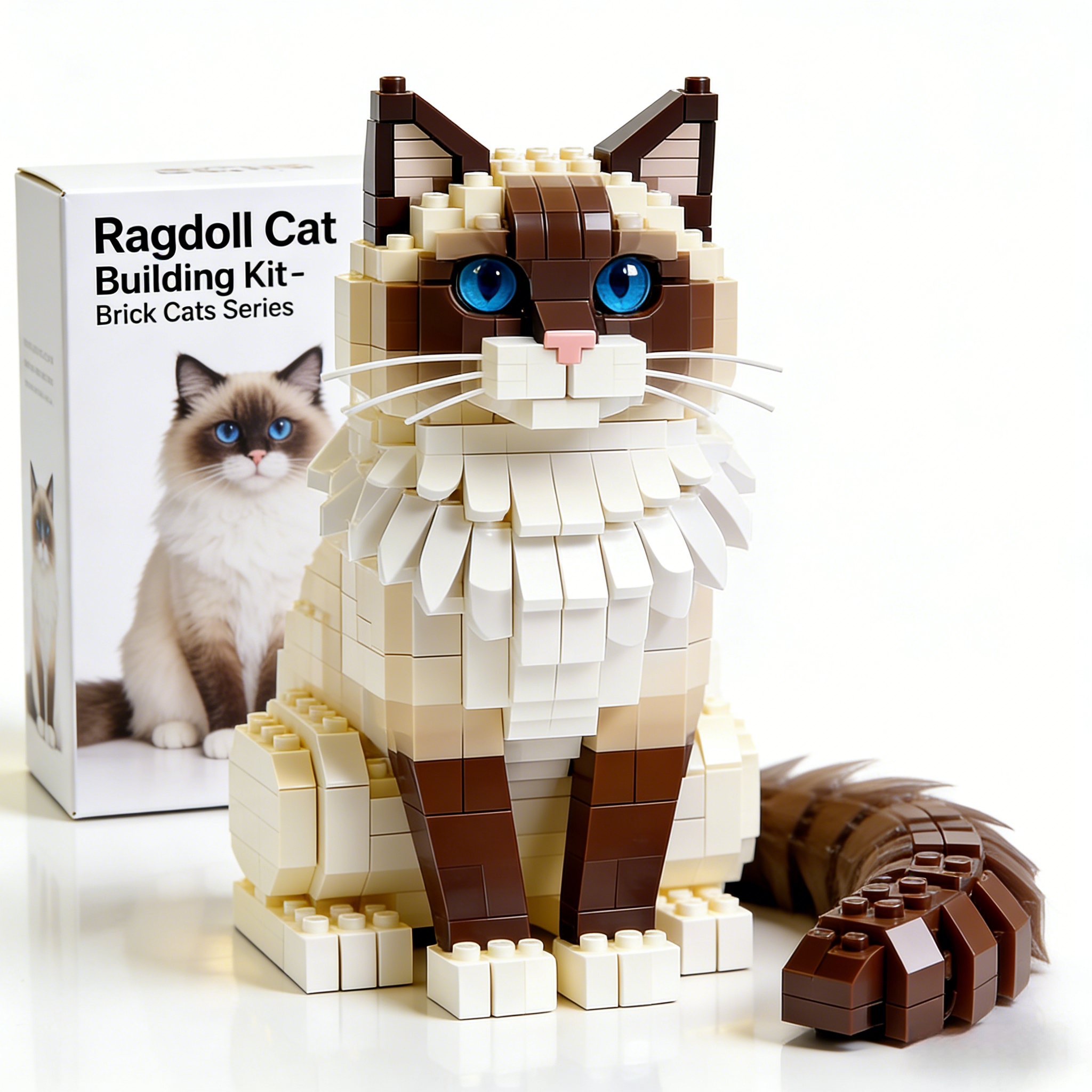 Brick Cats – Ragdoll Cat Building Kit