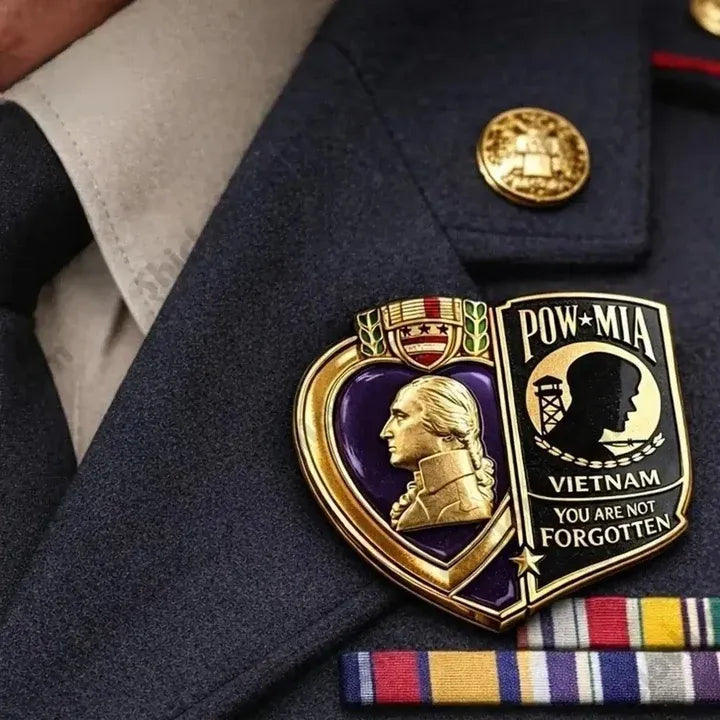 🔥Last Day 50% OFF - Vietnam Veterans Remembrance Lapel Pin(𝐋𝐮𝐜𝐚𝐬 𝐇𝐚𝐥𝐞 𝐇𝐚𝐧𝐝𝐦𝐚𝐝𝐞®)