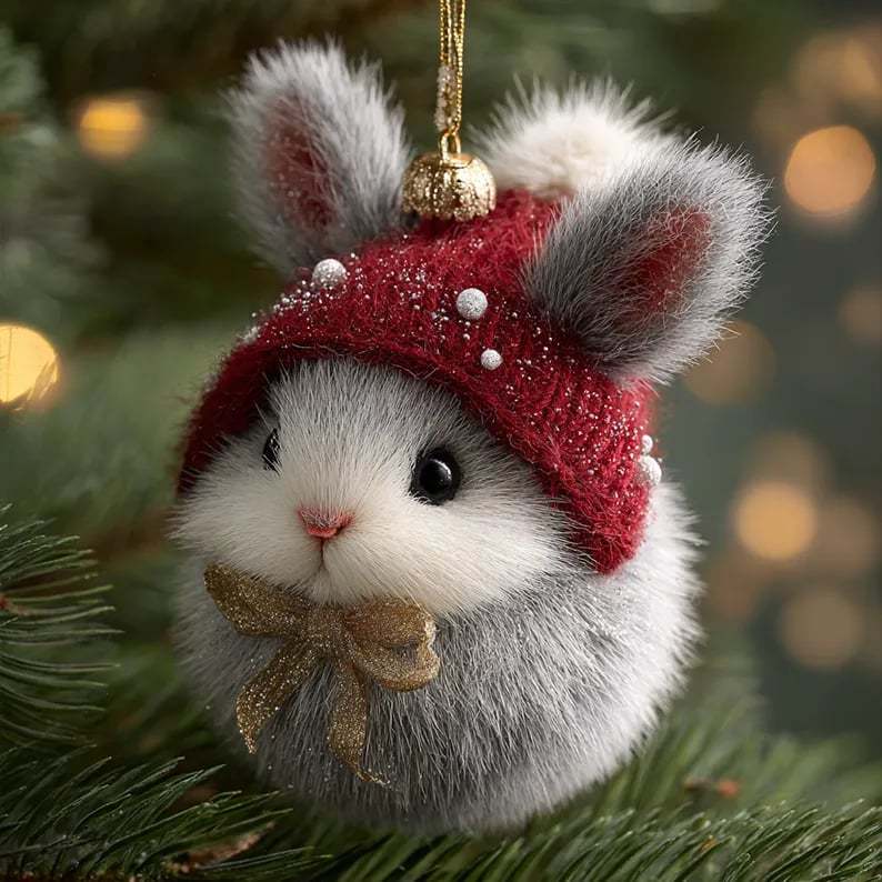 ⚡ Black Friday 24H Flash Sale - 🐇Cozy Woodland Animal Christmas Ornaments