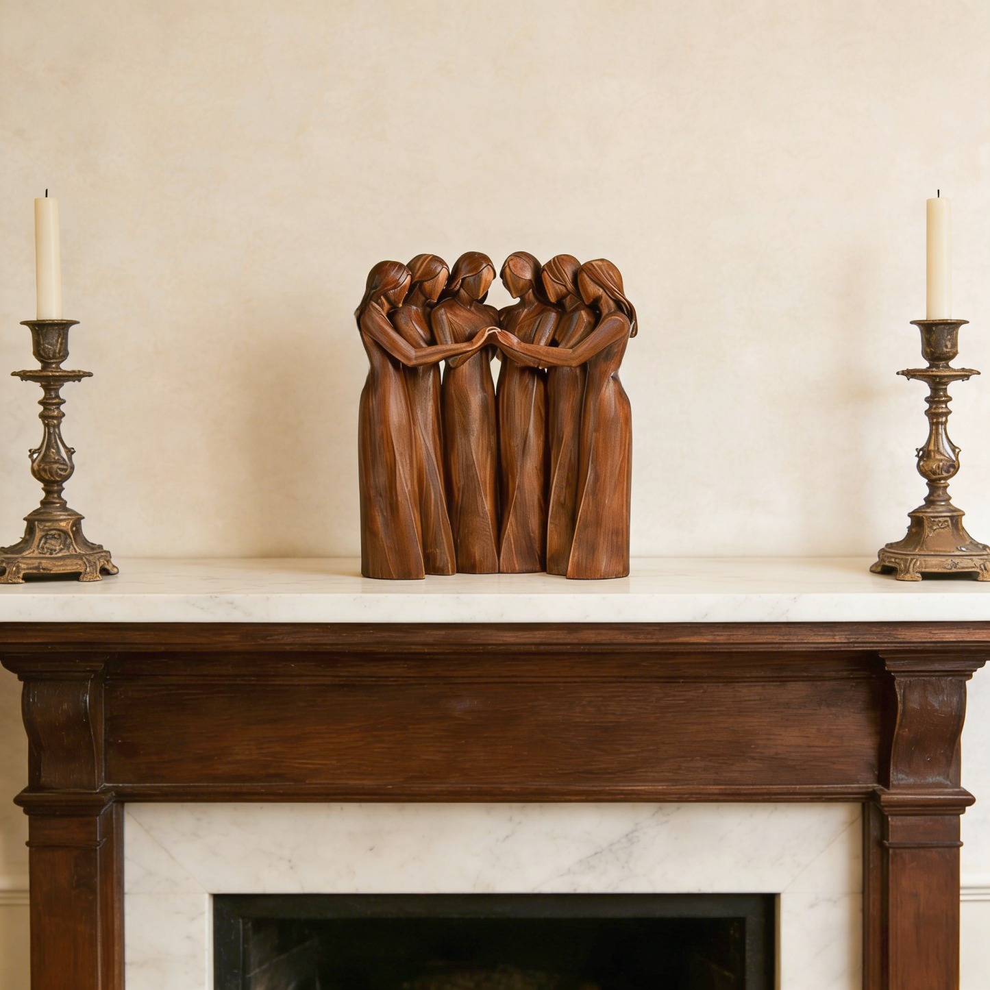 🔥Last Day 50% OFF - Celebrates Friendships Sisters Sculpture(𝐋𝐮𝐜𝐚𝐬 𝐇𝐚𝐥𝐞 𝐇𝐚𝐧𝐝𝐦𝐚𝐝𝐞®)