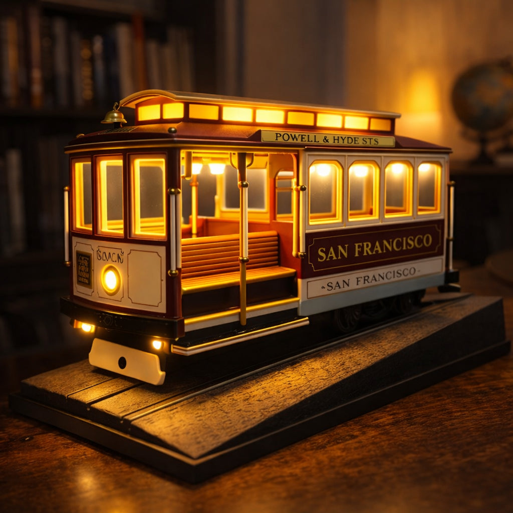 🔥Most Popular in 2026🔥🚋 San Francisco Cable Car Lamp(𝐋𝐮𝐜𝐚𝐬 𝐇𝐚𝐥𝐞 𝐇𝐚𝐧𝐝𝐦𝐚𝐝𝐞®)