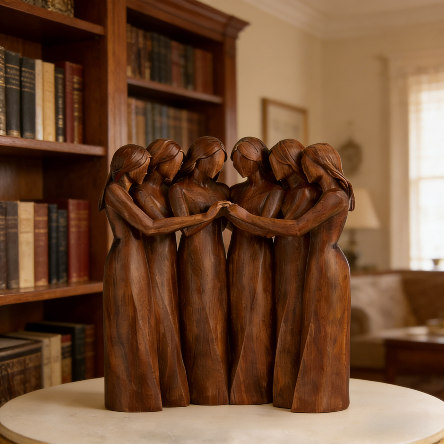 🔥Last Day 50% OFF - Celebrates Friendships Sisters Sculpture(𝐋𝐮𝐜𝐚𝐬 𝐇𝐚𝐥𝐞 𝐇𝐚𝐧𝐝𝐦𝐚𝐝𝐞®)