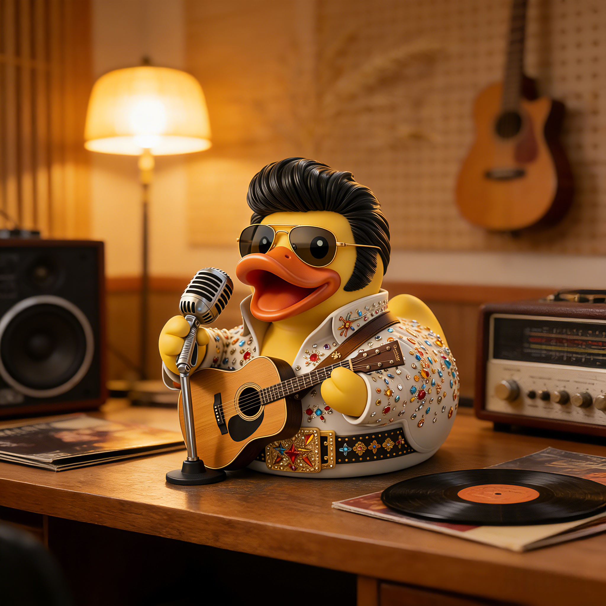 King of Rock decorative figurine