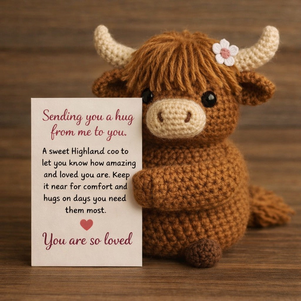 🔥LAST DAY 50% OFF - 🐮 Emotional Support Highland Cow(𝐋𝐮𝐜𝐚𝐬 𝐇𝐚𝐥𝐞 𝐇𝐚𝐧𝐝𝐦𝐚𝐝𝐞®)