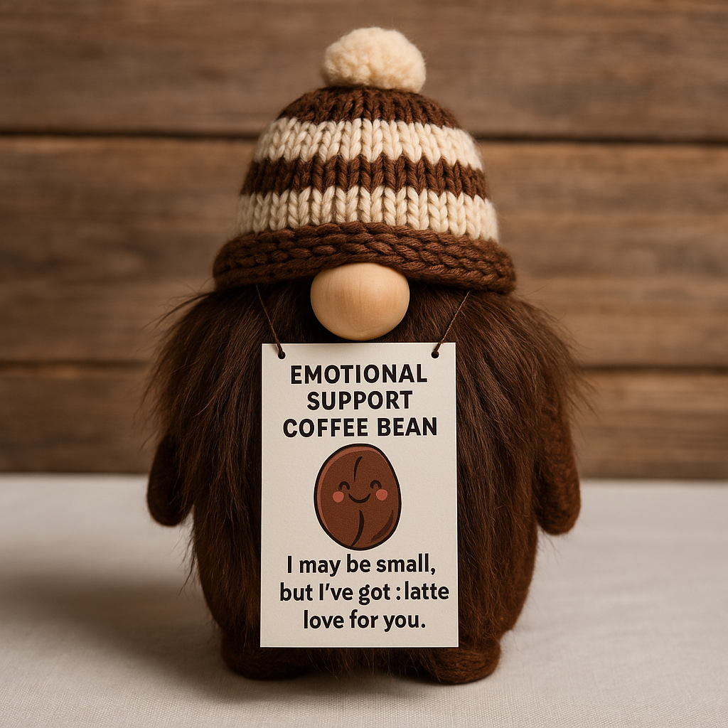 🔥Last Day 50% OFF -☕ Emotional Support Coffee Bean Gnome – A Latte Love in One Tiny Friend(𝐋𝐮𝐜𝐚𝐬 𝐇𝐚𝐥𝐞 𝐇𝐚𝐧𝐝𝐦𝐚𝐝𝐞®)
