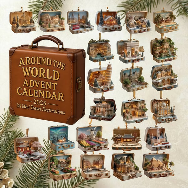 🔥 Black Friday 50% OFF -Around the World Advent Calendar