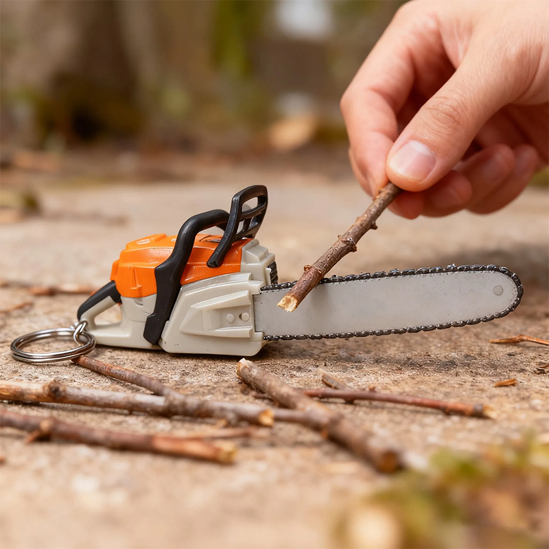 🔥Last Day 50% OFF - 🔧 Chainsaw Keychain | Portable Chainsaw Key Ring