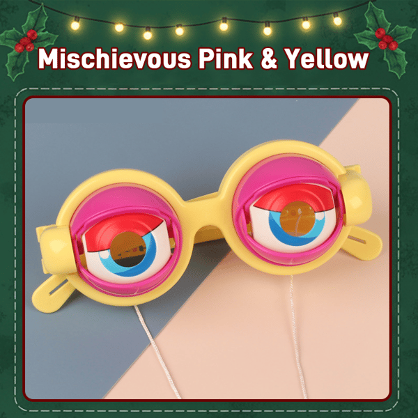 🤪Hilarious Prop Glasses-Instant Laugh Guaranteed!(𝐋𝐮𝐜𝐚𝐬 𝐇𝐚𝐥𝐞 𝐇𝐚𝐧𝐝𝐦𝐚𝐝𝐞®)