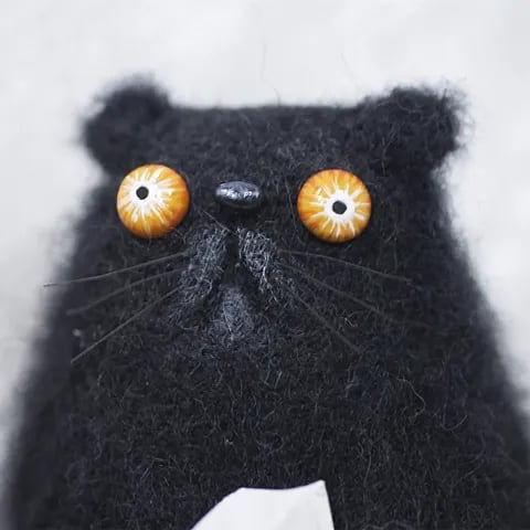 🌲Christmas Gift 50% Off--🎄✨Wool Felt Familiars – Quirky Handmade Companions
