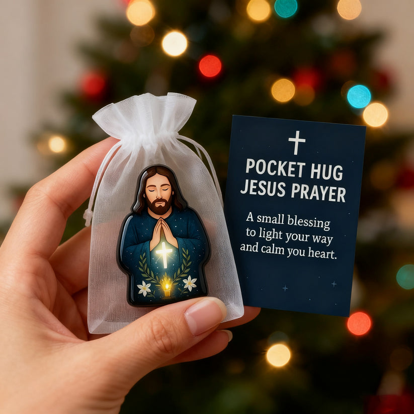 🔥Last Day 50% OFF - ✝️Pocket Hug Jesus Gift(𝐋𝐮𝐜𝐚𝐬 𝐇𝐚𝐥𝐞 𝐇𝐚𝐧𝐝𝐦𝐚𝐝𝐞®)
