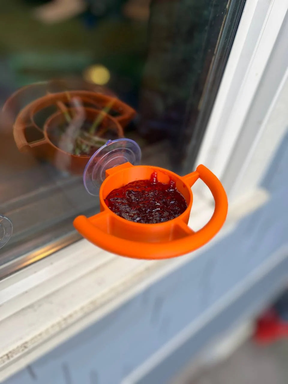 Bird Feeder Suction Cup Holder