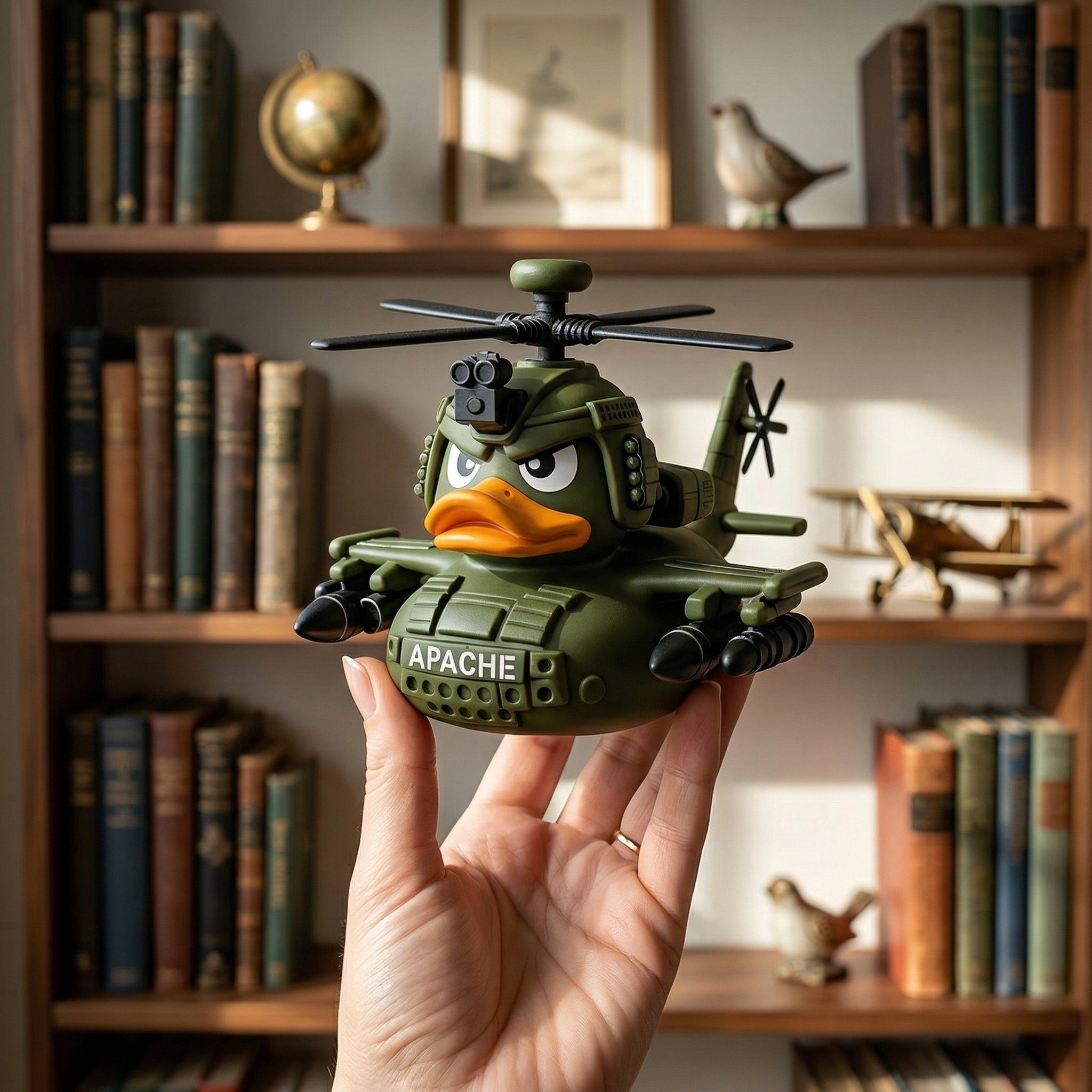 AH-64 Apache Rubber Duck – Tactical Quack Attack!