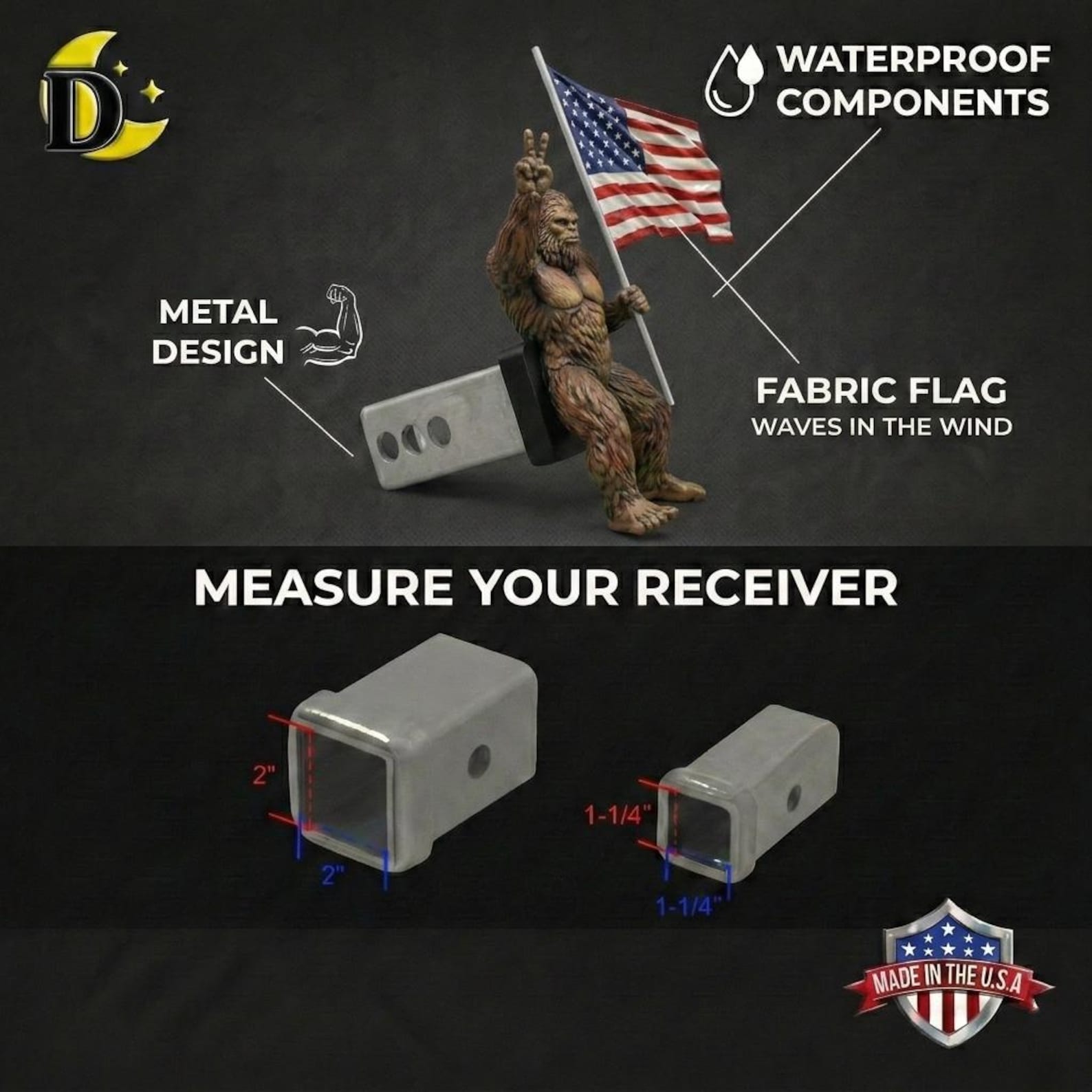 🔥LAST DAY 49% OFF- Patriot Bigfoot Trailer Hitch(𝐋𝐮𝐜𝐚𝐬 𝐇𝐚𝐥𝐞 𝐇𝐚𝐧𝐝𝐦𝐚𝐝𝐞®)