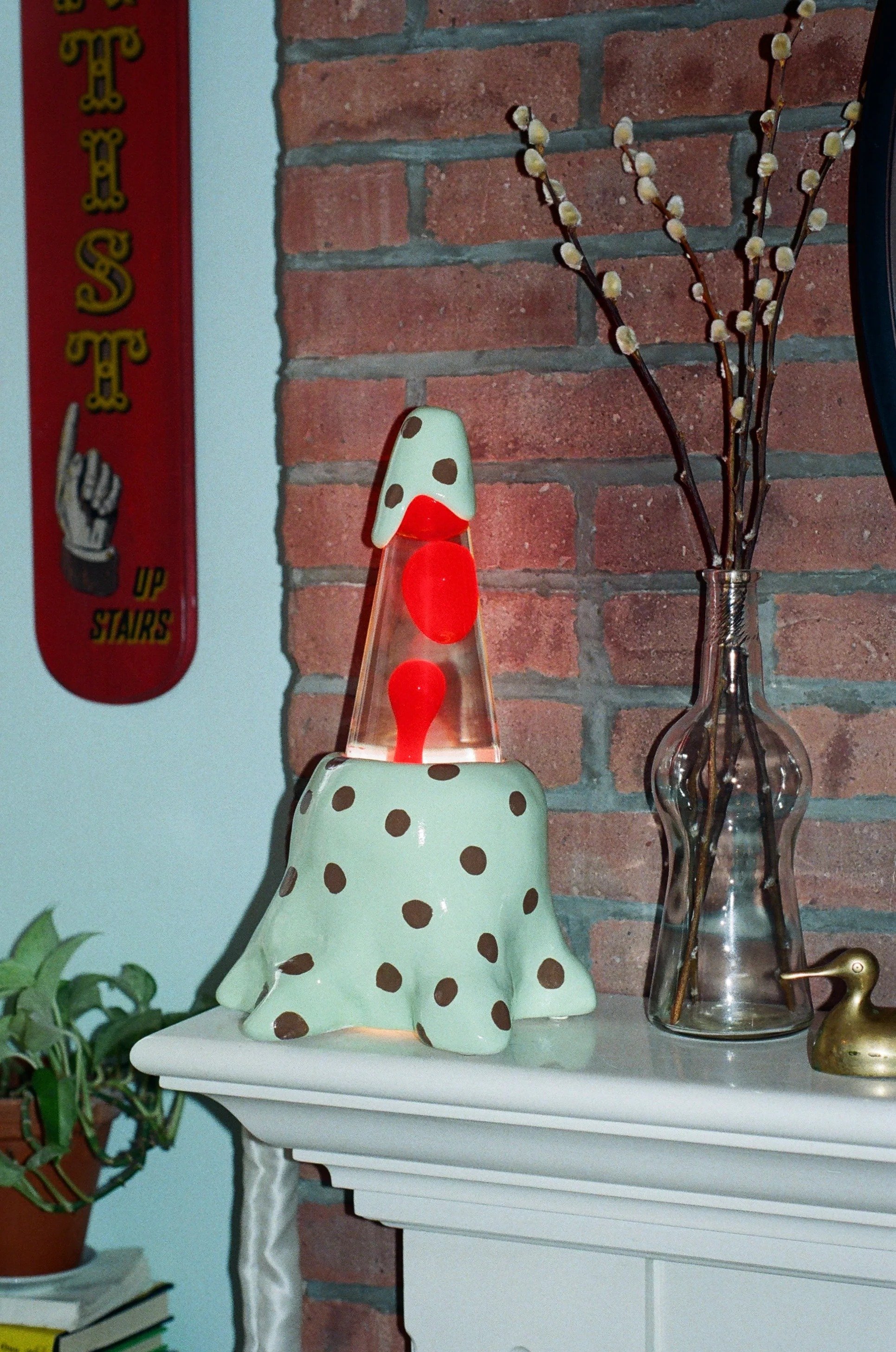🔥LAST DAY 49% OFF - 🌋🎁Handmade Glow Lava Lamp(✨Same as in the video)