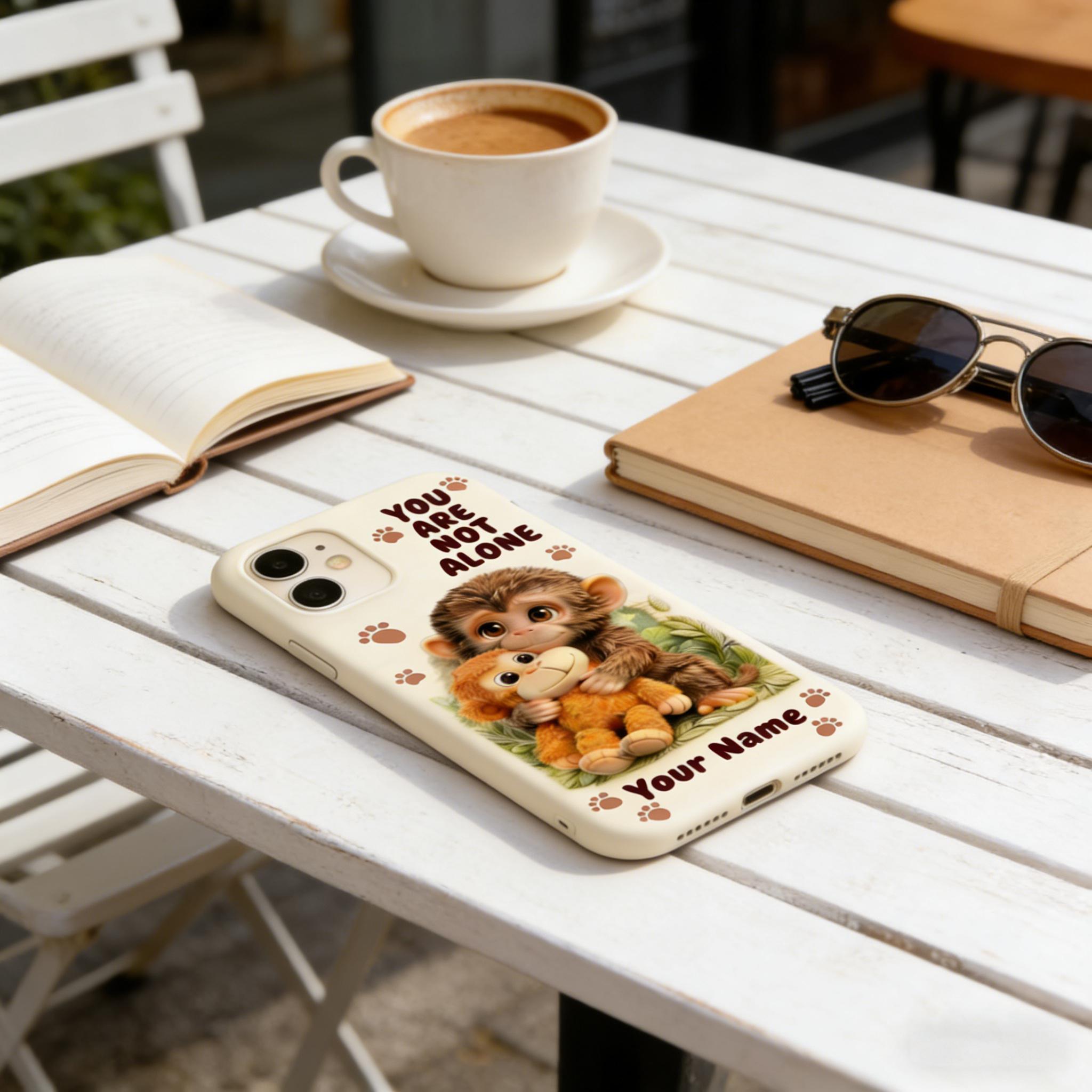 Personalized Adorable Monkey Phone Case