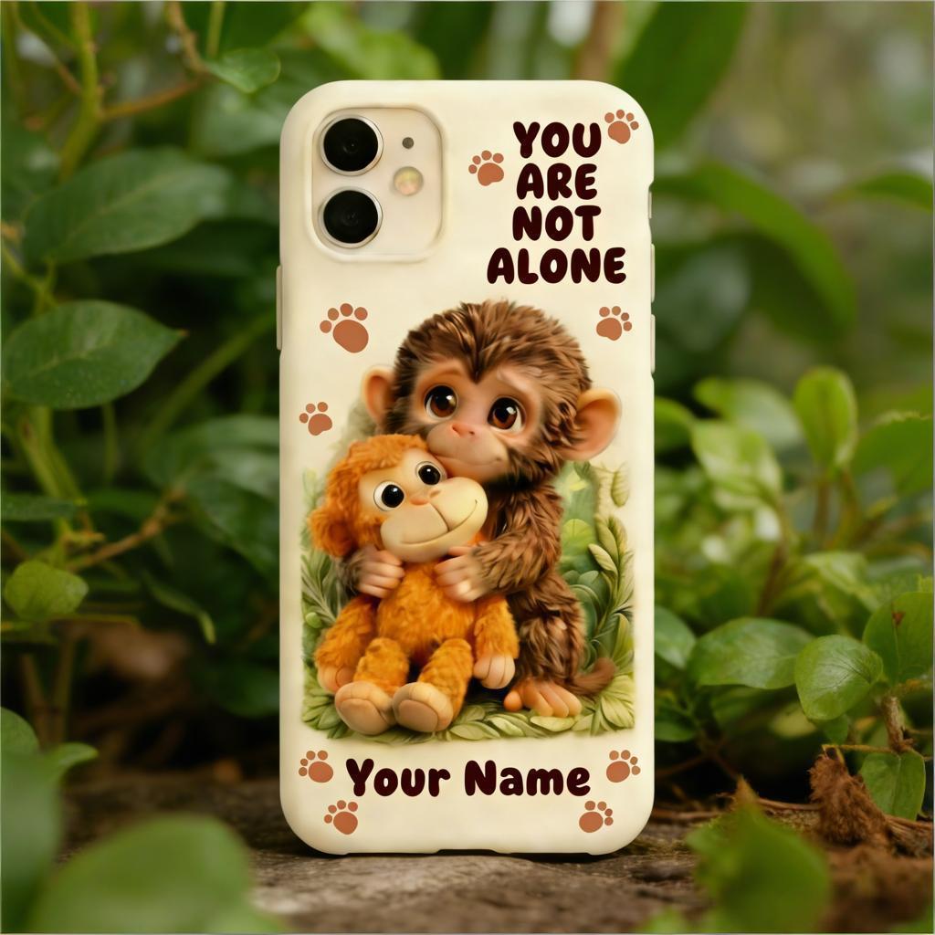 Personalized Adorable Monkey Phone Case