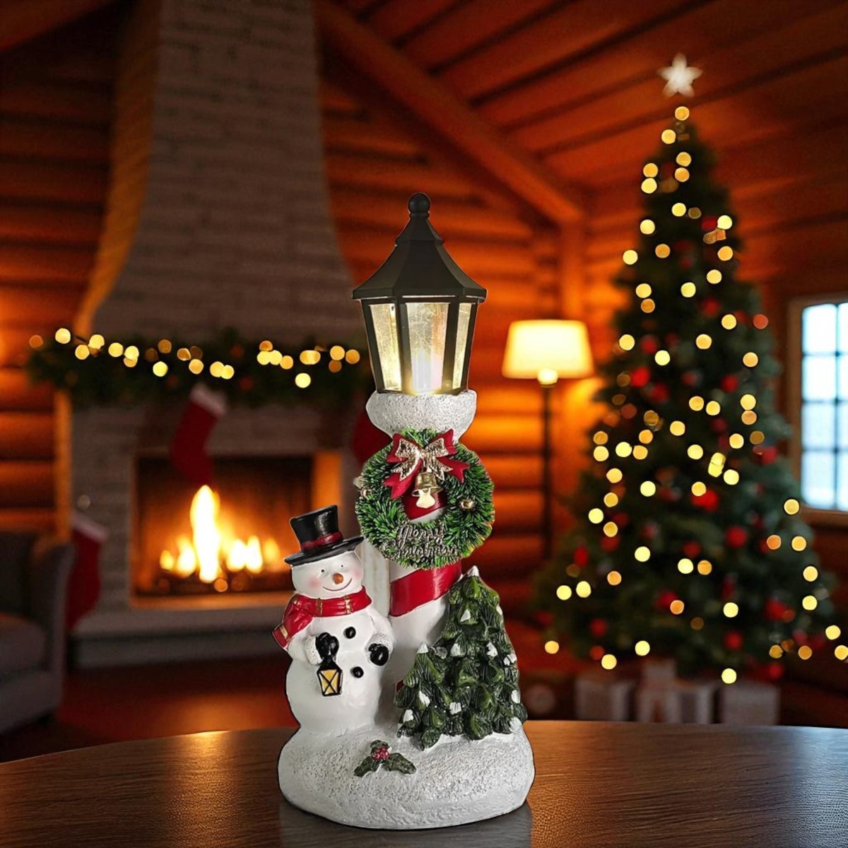 🔥Christmas Early Bird Sale -🎄Handcrafted Santa & Snowman Night Light