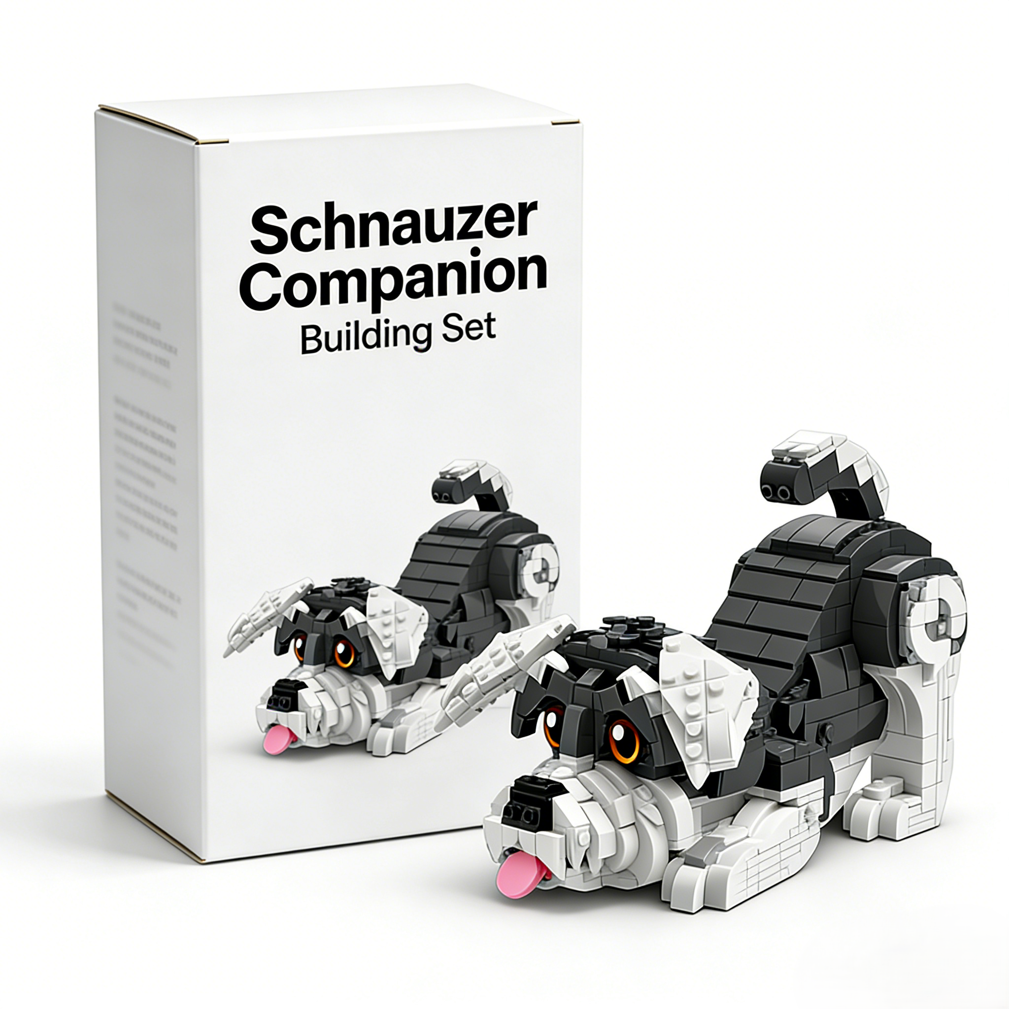 Schnauzer Companion  Building Set