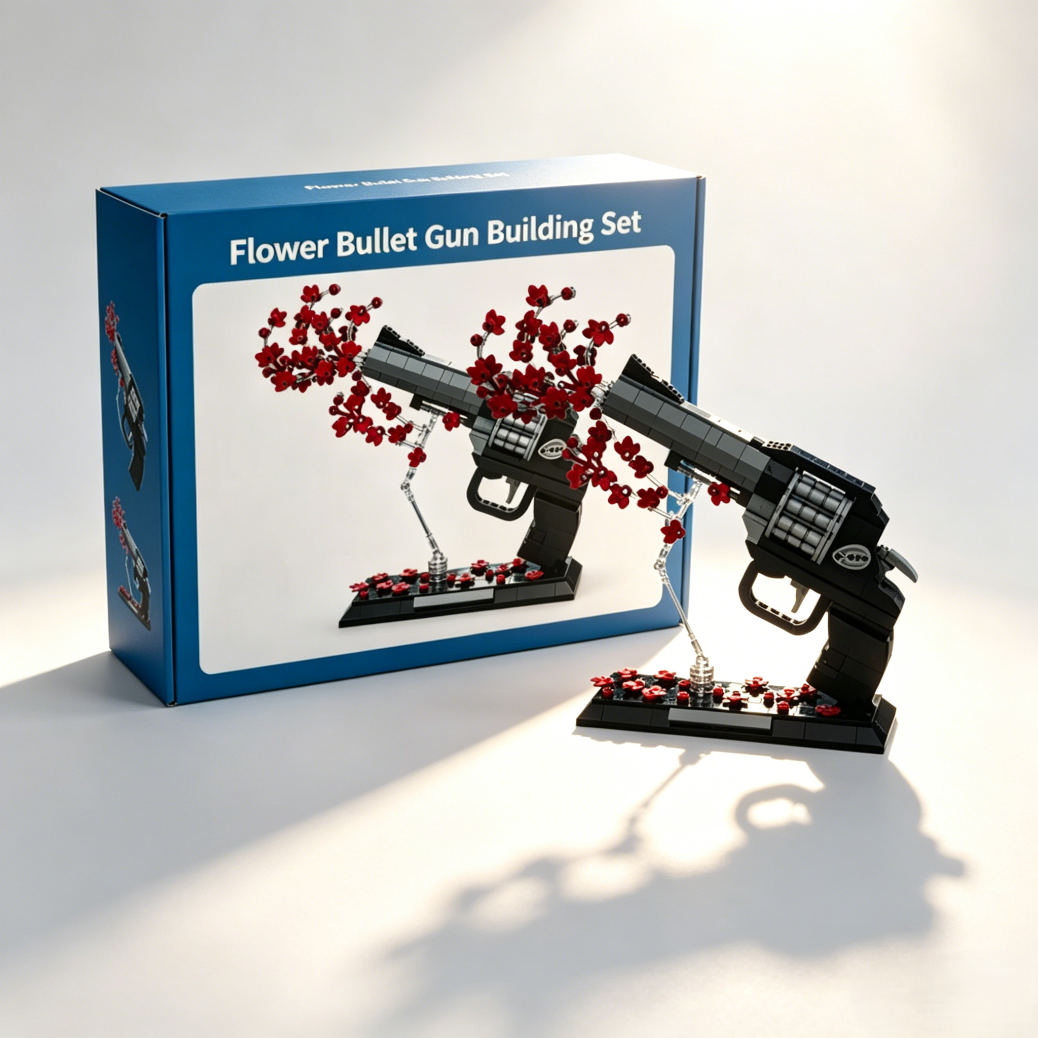 Flower Bullet Gun Building Set