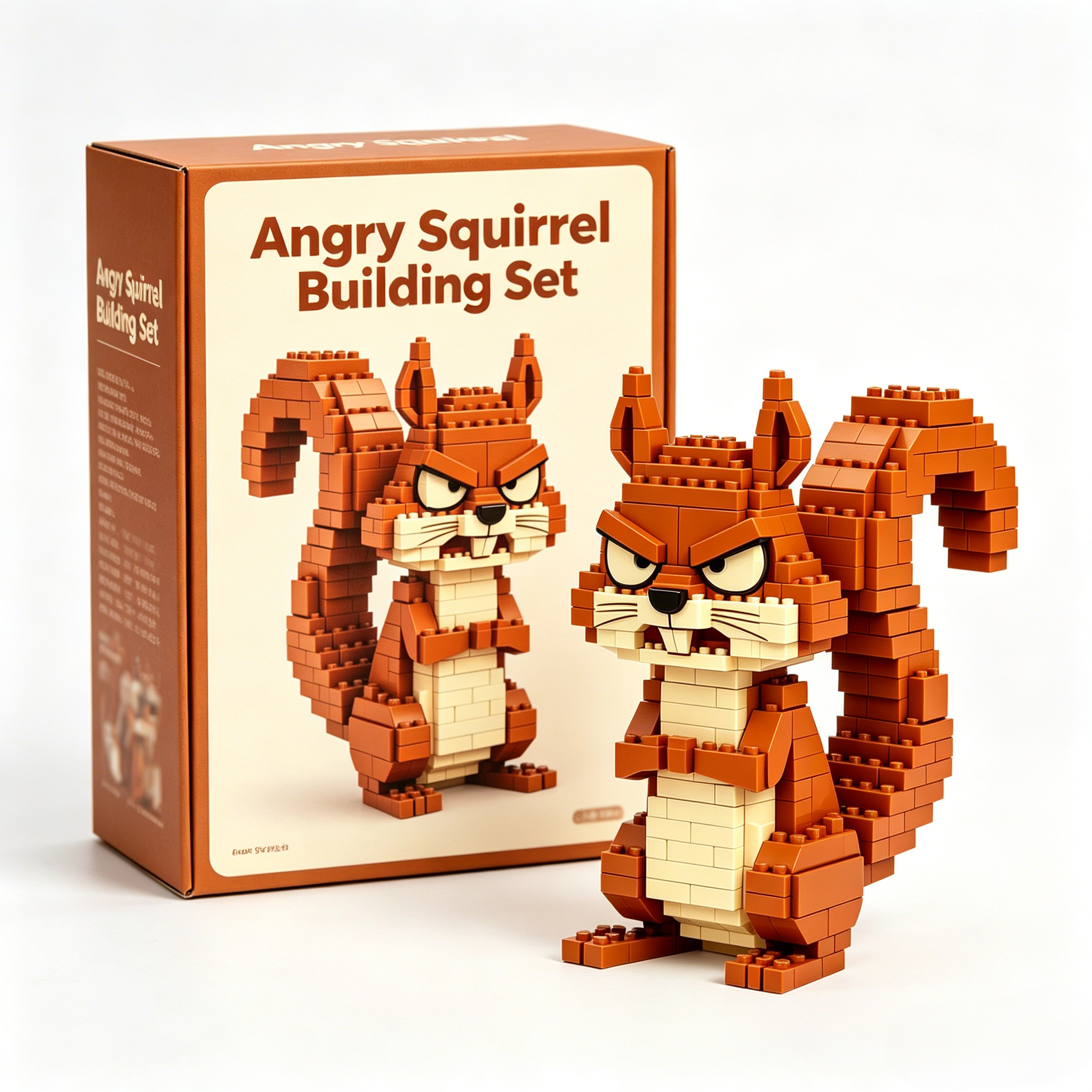 Angry Squirrel Building Set