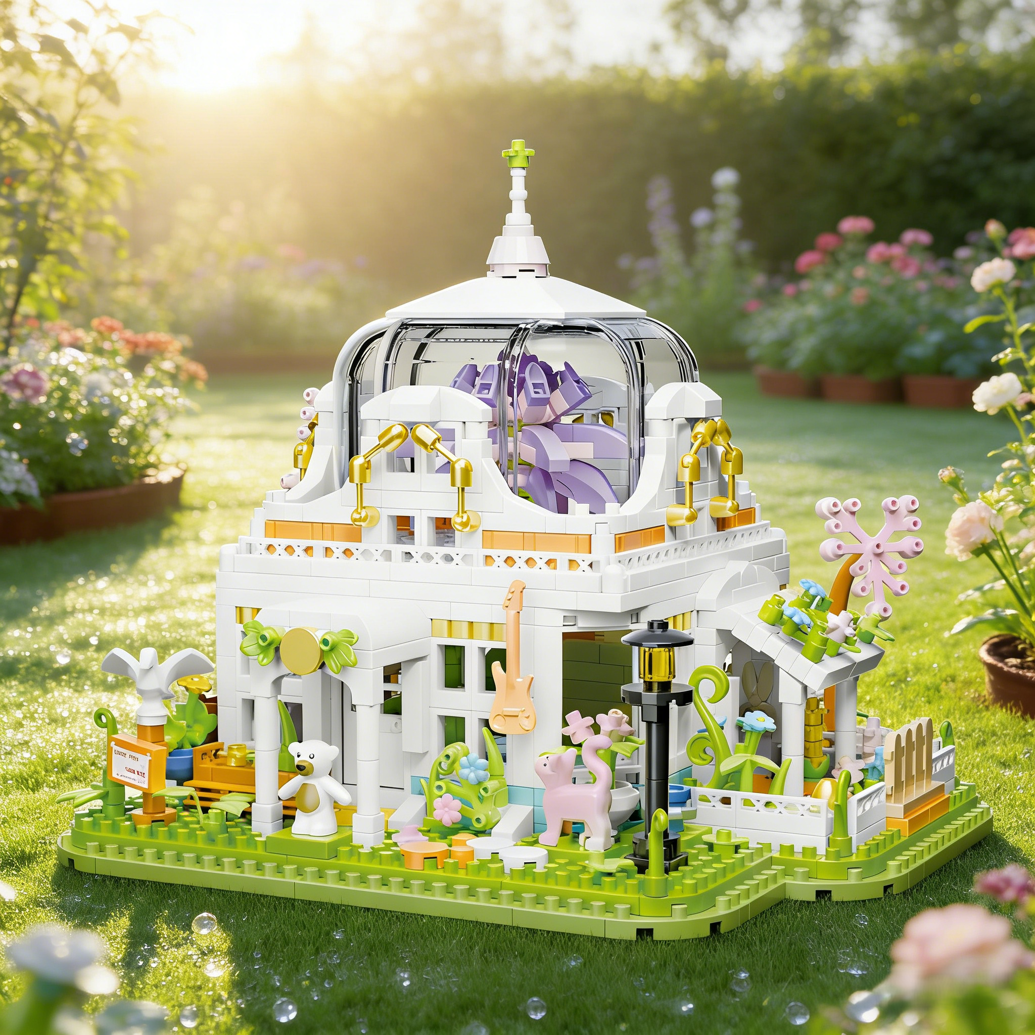 Dream Garden Pavilion Building Block set