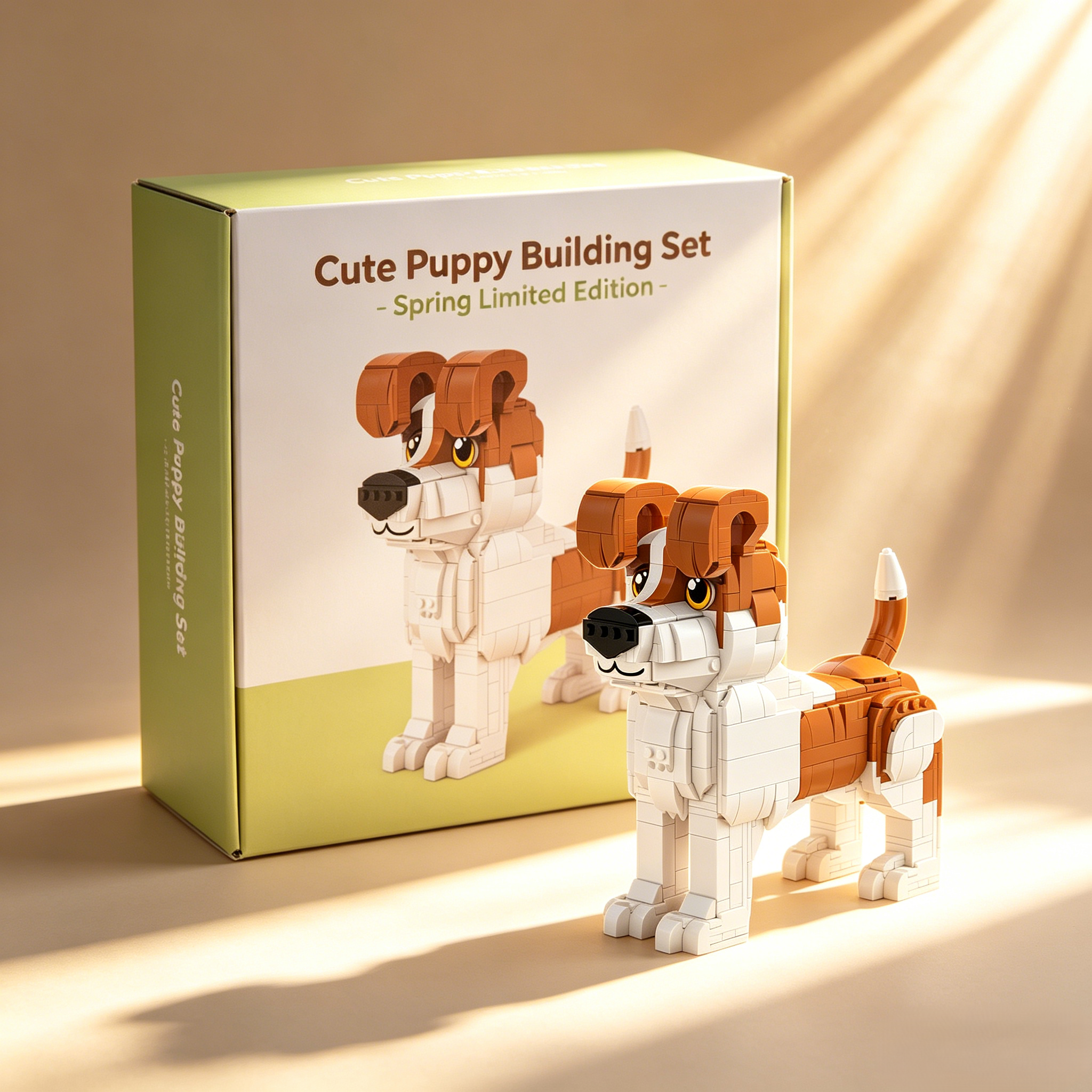 🐶✨Cute Puppy Building Set - Spring Limited Edition